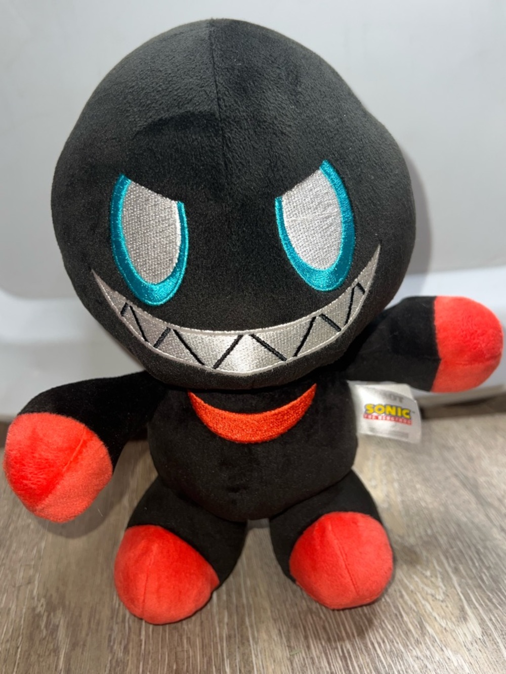 TOMY Sonic the Hedgehog Dark Chao plush 10" plush stuff toy Preowned
